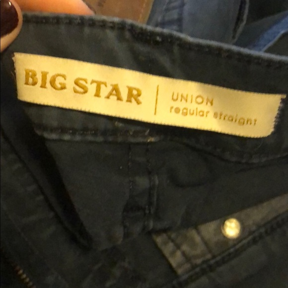 Big star union regular straight pants 33s - Picture 3 of 4